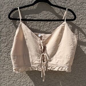 Aerie Light Pink Crop Top